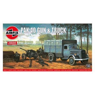 AIR02315V OPEL BLITZ and PAK 40 GUN 1/76