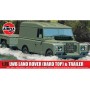 AIR02324 LWB LAND ROVER & TRAILER, 1/76 08/25