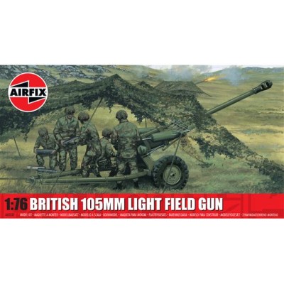 AIR02332 BRITISH 105mm LIGHT FIELD GUN, 1/76 08/25