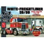 AMT1046 WHITE FREIGHTLINER W/SC/DD CABOVER, 1/25
