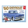 AMT1063 60 CHEVY FLEETSIDE PICKUP w go kart 1/25