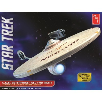 AMT1080 STAR TREK USS ENTERPRISE REFIT 1/537