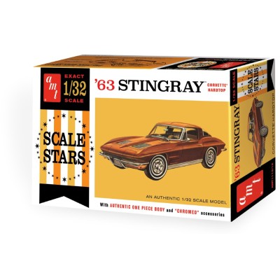 AMT1112 63 CHEVY CORVETTE 1/32