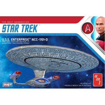 AMT1126 STAR TREK U.S.S. ENTERPRISE-D, snap 1/2500