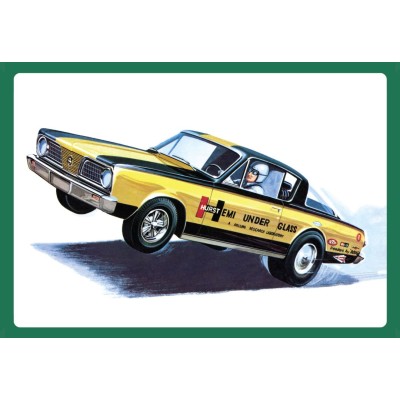AMT1153 66 BARRACUDA "Hemi Under Glass" 1/25