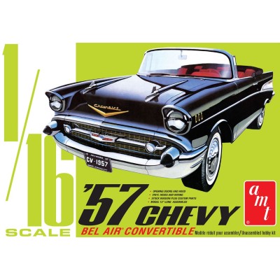 AMT1159 57 CHEVY BEL AIR CONVERTIBLE 1/16
