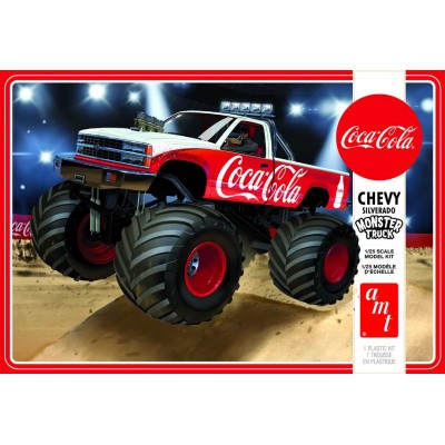 AMT1184 88 SILVERADO MONSTER TRUCK, Coke 1/25