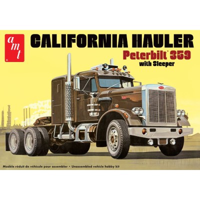 AMT1327 PETERBILT 359 CALIFORNIA HAULER, w sleeper 1/25