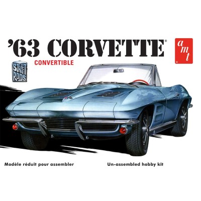 AMT1335 63 CORVETTE CONVERTIBLE 1/25