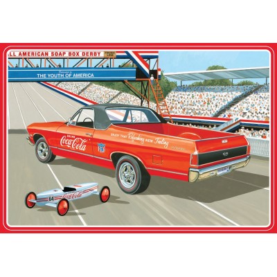 AMT1362 68 EL CAMINO SS, Coke, 1/25