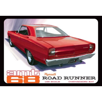 AMT1363 68 PLYMOUTH ROAD RUNNER, customizing kit, 1/25