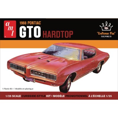 AMT1411 68 PONTIAC GTO HARDTOP, Craftsman Plus, 1/25