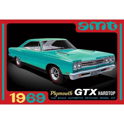 AMT1483 69 PLYMOUTH GTX, hardtop, 1/25 03/25