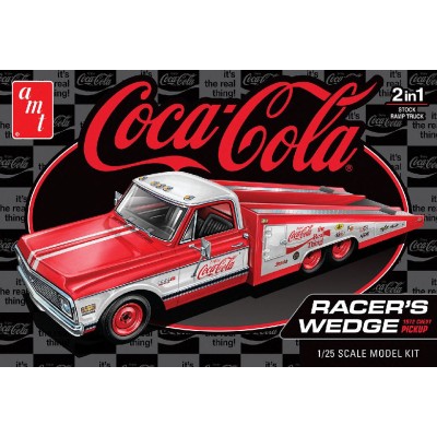 AMT1506 72 CHEVY RACERS WEDGE PICKUP, Coke, 1/25 05/25