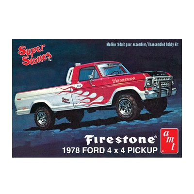 AMT858 78 FORD P/U, Firestone Super Stones, 1/25