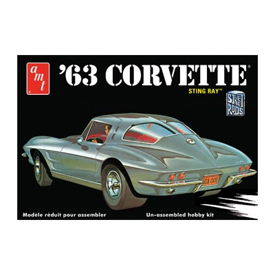 AMT861 63 CORVETTE 1/25