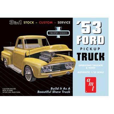 AMT882 53 FORD PICKUP 1/25