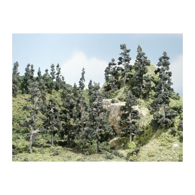 WS27 2-4"PINE FOREST MET.TREE KIT(24) *