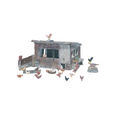 WS215 CHICKEN COOP SCENIC DETAILS