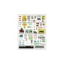 WS245 SERIES ONE DRY TRANSFER DECALS