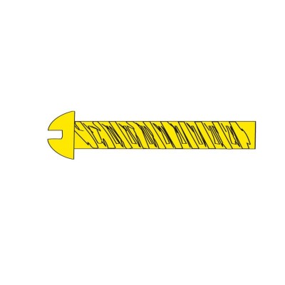 WS804 00-90 1/2 IN. ROUND HEAD HOB-BITS(PKG5)