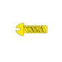 WS806 0-80 1/4IN.ROUND HEAD HOB-BITS(PKG5)