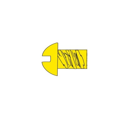 WS809 1-72 1/8IN. ROUND HEAD HOB-BITS(PKG5)