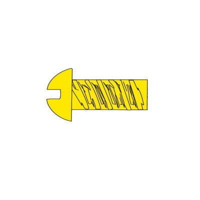 WS810 1-72 1/4IN. ROUND HEAD HOB-BITS(PKG5)