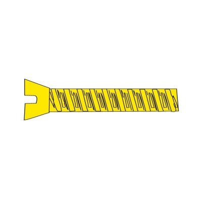 WS848 0-80 1/2IN.FLAT HEAD HOB-BITS(PK5)