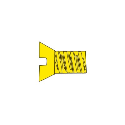 WS853 2-56 1/8IN.FLAT HEAD HOB-BITS (5/pk)