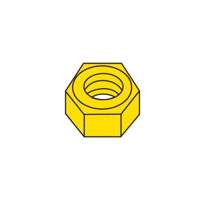WS882 0-80 HEX NUTS (5/pk) HOB-BITS