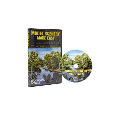 WS973 "MODEL SCENERY MADE EASY"VIDEO DVD