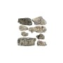 WS1137 FACETED ROCKS, Ready Rocks