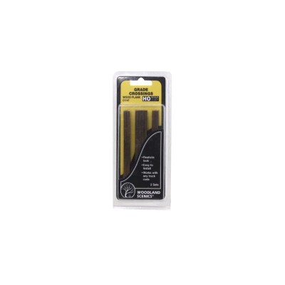 WS1147 HO GRADE CROSSING-WOOD PLANK