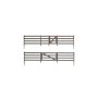 WS2982 HO RAIL FENCE, 192 scale feet