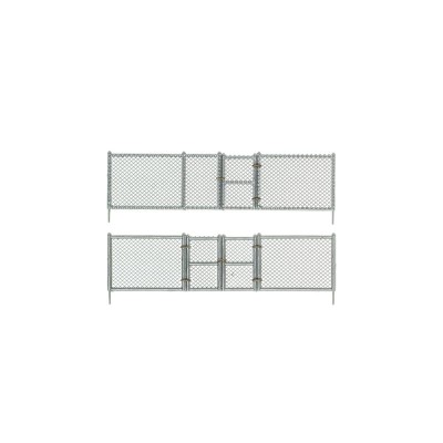 WS2983 HO CHAIN LINK FENCE, 192 scale feet