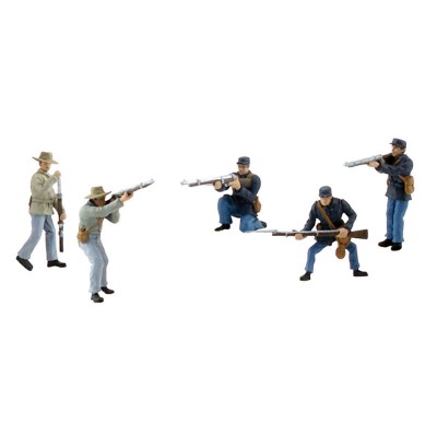 WS4445 AMERICAN CIVIL WAR SOLDIERS SCENE SETTER (4345)