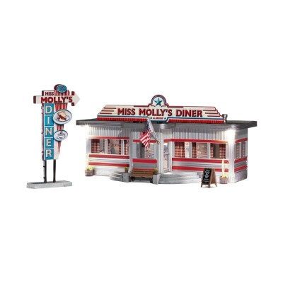 'WS4956 N MISS MOLLY''S DINER (2 EXT. LIGHTS)'