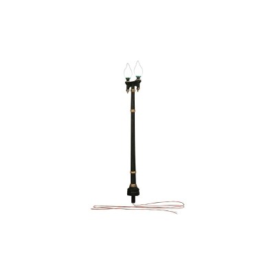 WS5632 HO JUST PLUG-DBL LAMP POST STREET LIGHTS