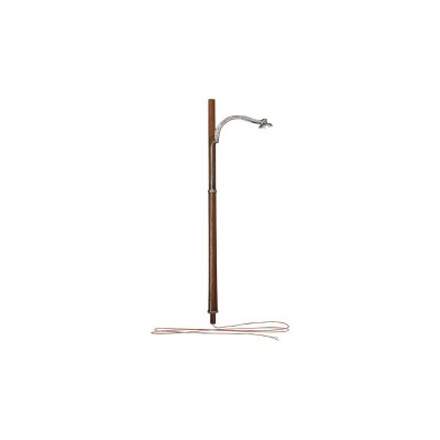 WS5638 N JUST PLUG-WOODEN POLE STREET LIGHTS