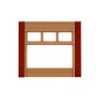 WS30162 STREET LEVEL 20TH CENT.WIND.MOD.SECT. HO