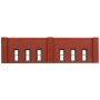 WS60112 1ST STORY WINDOW MOD.BLDG. SECT. N SCALE