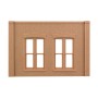 WS90106 DOUBLE RECTANGULAR WINDOW MOD.SYSTEM