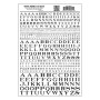 WS701 ROMAN RR BLACK MODEL GRAPHICS1/16"-5/16"