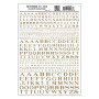 WS703 ROMAN RR GOLD MODEL GRAPHICS 1/16"-5/16"