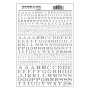 WS706 ROMAN RR SILVER MOD.GRAPHICS 1/16"-5/16"