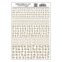 WS709 NO.ROMAN RR GOLD MOD.GRAPH.1/16-5/16"