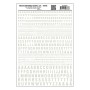 WS738 COND.ROMAN RR WHITE MOD.GRAPH.1/16"-5/16