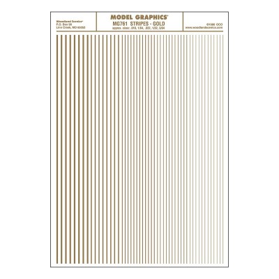 WS761 STRIPES GOLD MOD.GRAPH..010"TO 3/64"