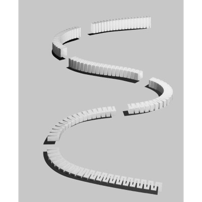 'WS1416 3% INCLINE SET(0-41/2" RISE12'')(6pk) *1'